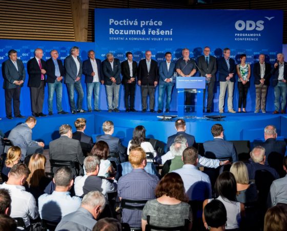 ODS představila kandidáty do Senátu
