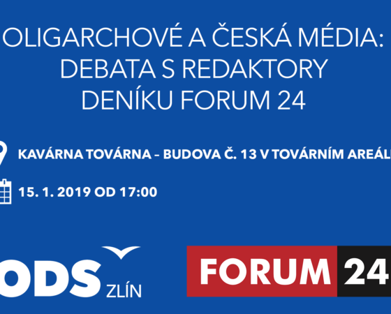 Oligarchové a česká média: debata s redaktory deníku FORUM 24